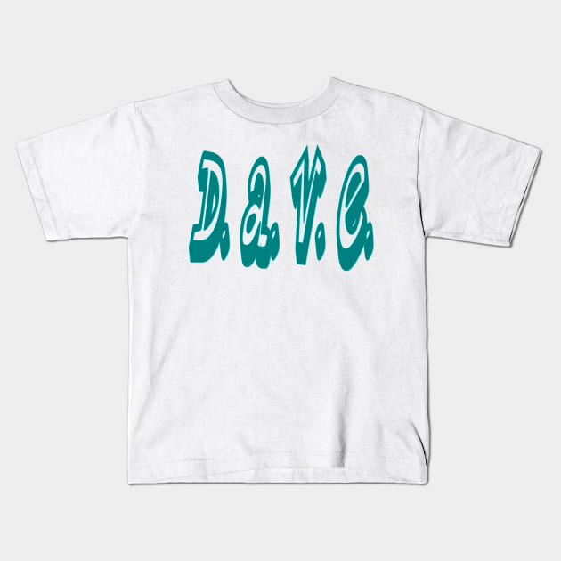 D.A.V.E. Kids T-Shirt by Wakingdream
